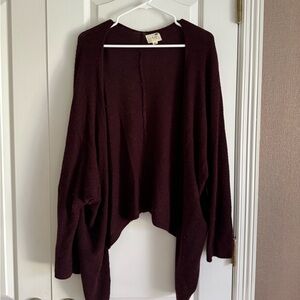 Purple loose sweater